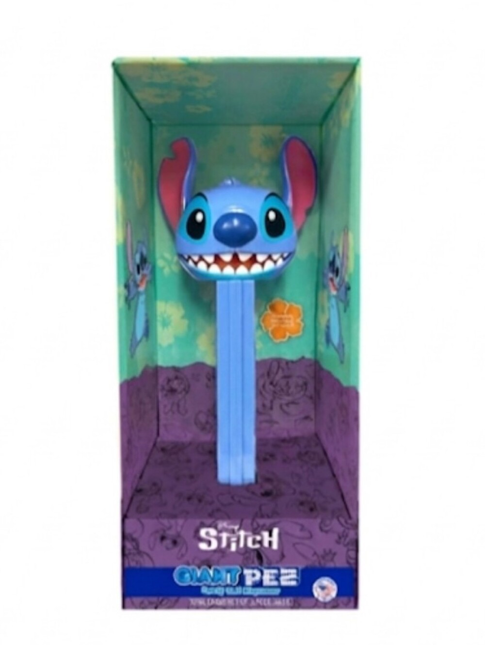 The Disney Giant Stitch PEZ Dispenser 12" tall. Collectable - Toy Only